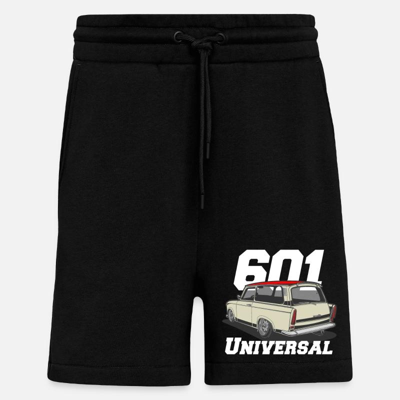universal 601 low Trabi - Shorts - made by SPREAD - SOLID BLACK