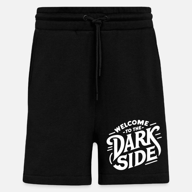 Die dunkle Seite (dunkel) - Shorts - made by SPREAD - SOLID BLACK