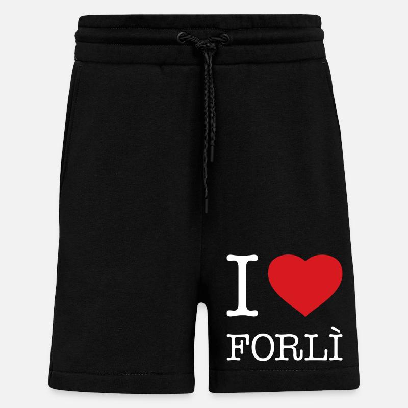 J’adore Forli - Short bio décontracté fabriqué en UE - SOLID BLACK