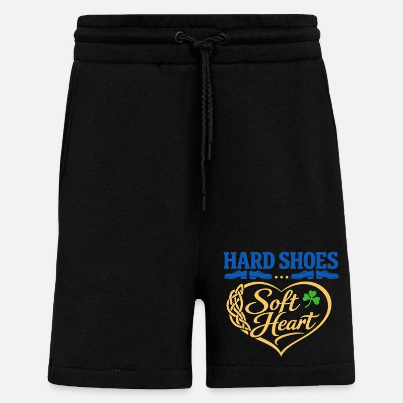 Irischer Tanz Step-dancing Celtic Fan - Shorts - made by SPREAD - SOLID BLACK