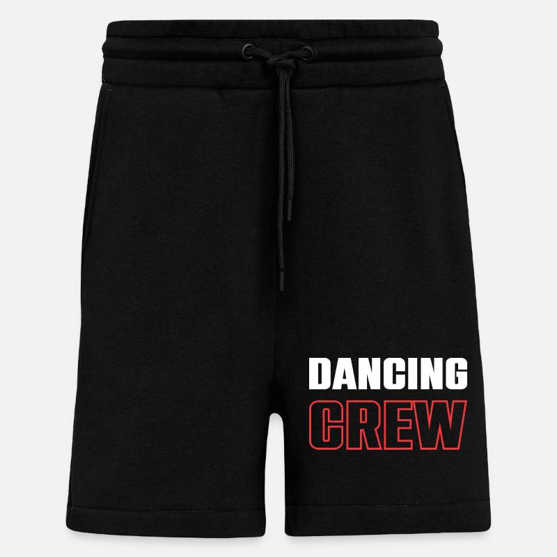 Dancing Crew - Shorts - made by SPREAD - SOLID BLACK