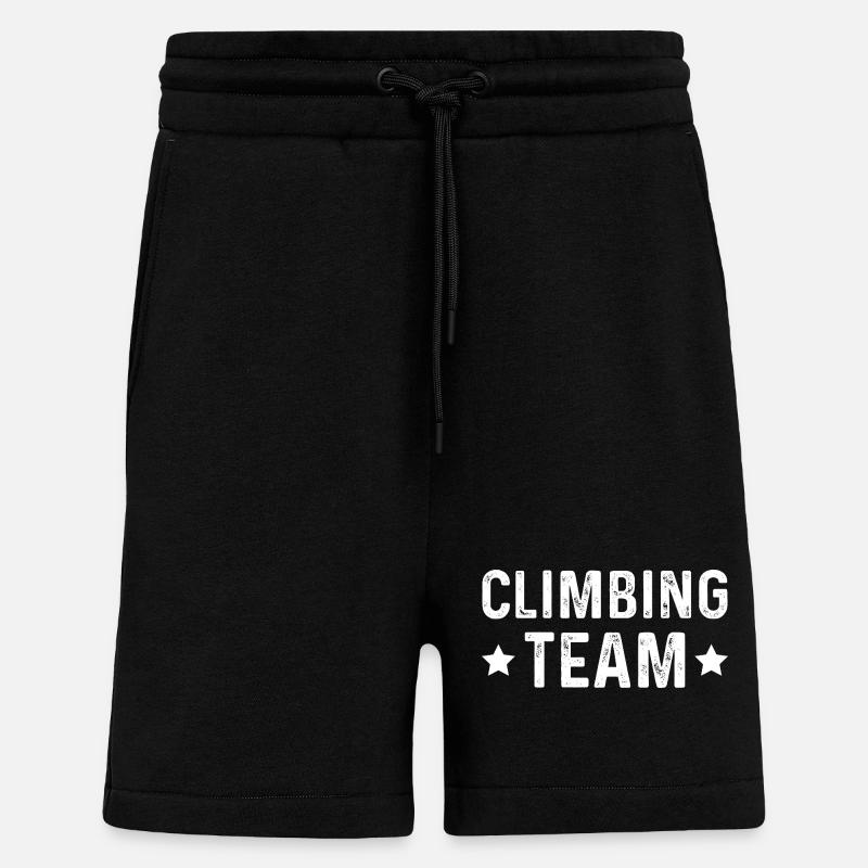 Climbing Team - Shorts - made by SPREAD - SOLID BLACK