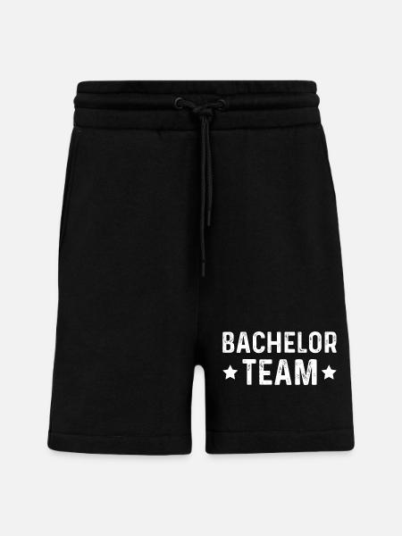 Bachelor Team - Shorts - made by SPREAD - SOLID BLACK