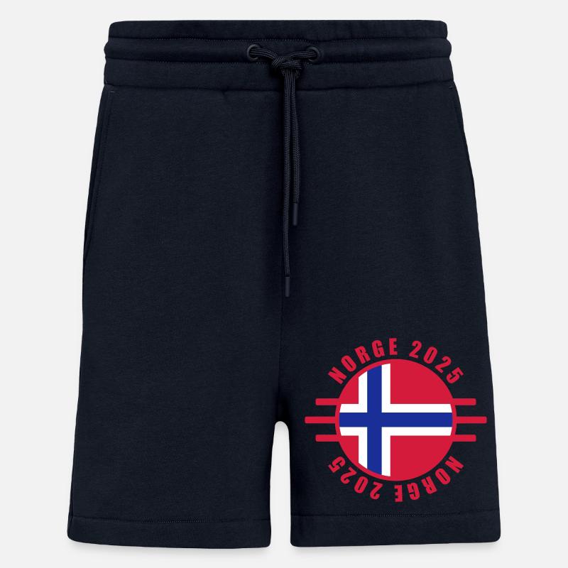 Norvège 2025 Norvège - Short bio décontracté fabriqué en UE - DARK NAVY