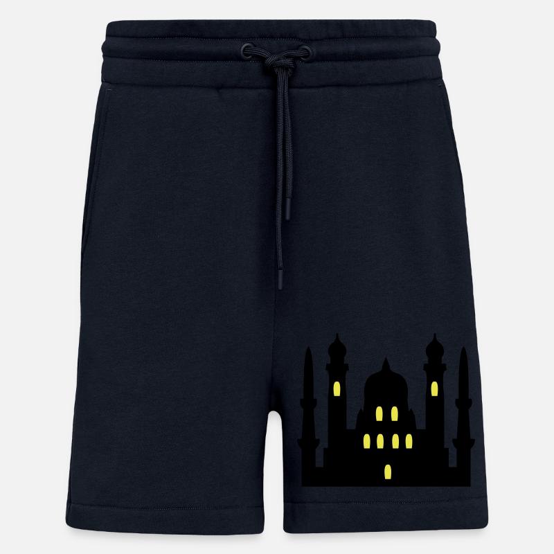 mosque 02 - Shorts - made by SPREAD - DARK NAVY