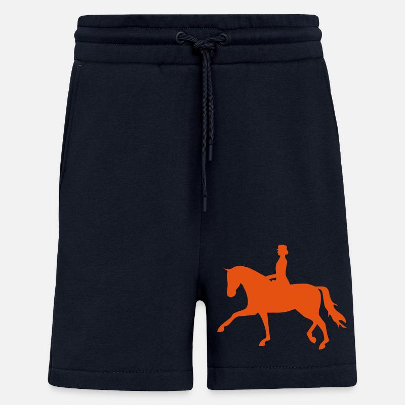 cheval - Short bio décontracté fabriqué en UE - DARK NAVY