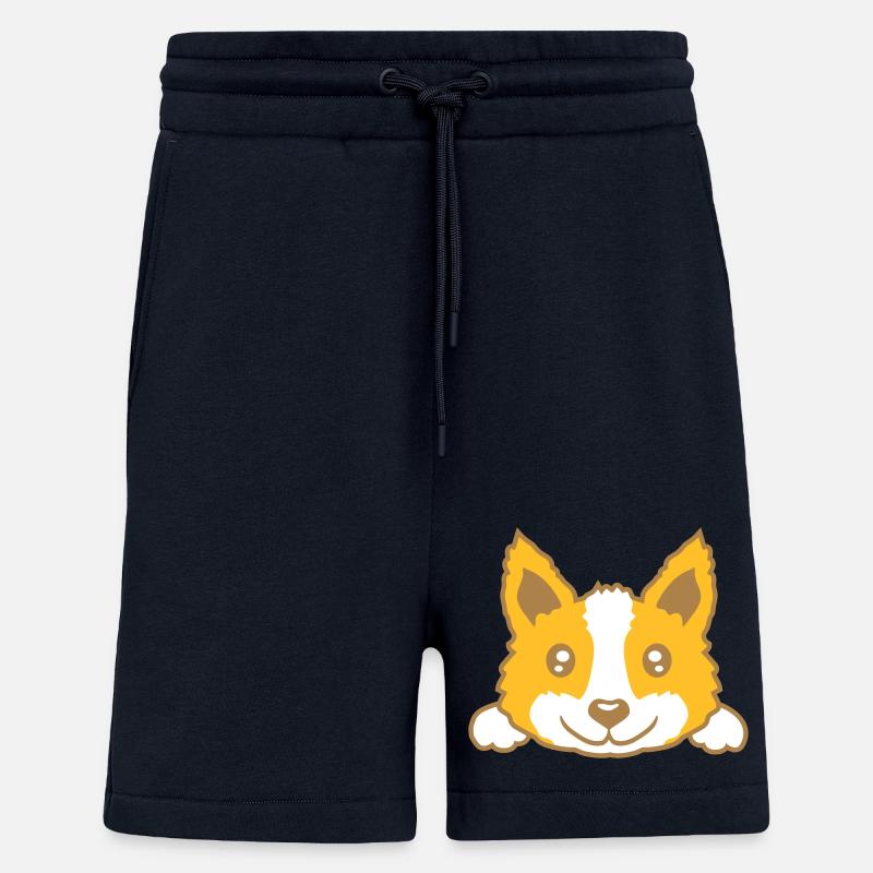 Süßer kleiner Hund Design - Shorts - made by SPREAD - DARK NAVY