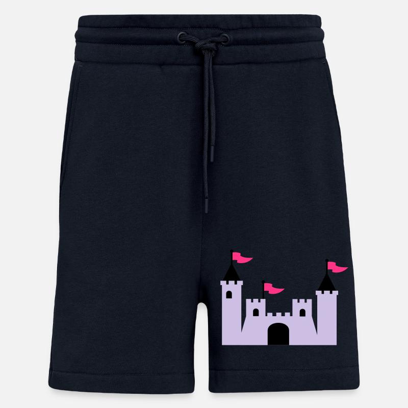 Château - Short bio décontracté fabriqué en UE - DARK NAVY