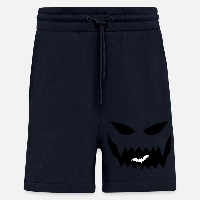 Halloween Gesicht - Shorts - made by SPREAD - DARK NAVY