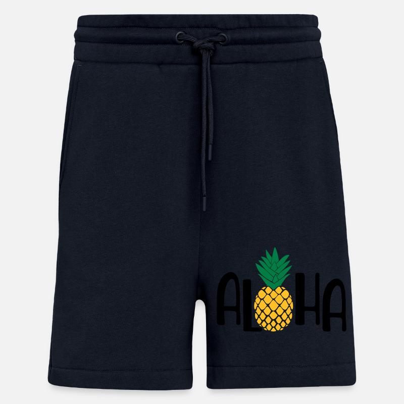 été - Short bio décontracté fabriqué en UE - DARK NAVY