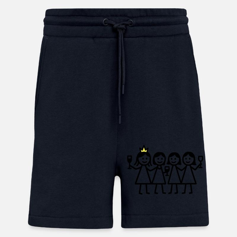 Hen Birthday - Shorts - made by SPREAD - DARK NAVY