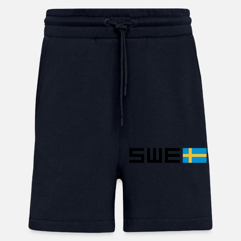 Suède - Short bio décontracté fabriqué en UE - DARK NAVY