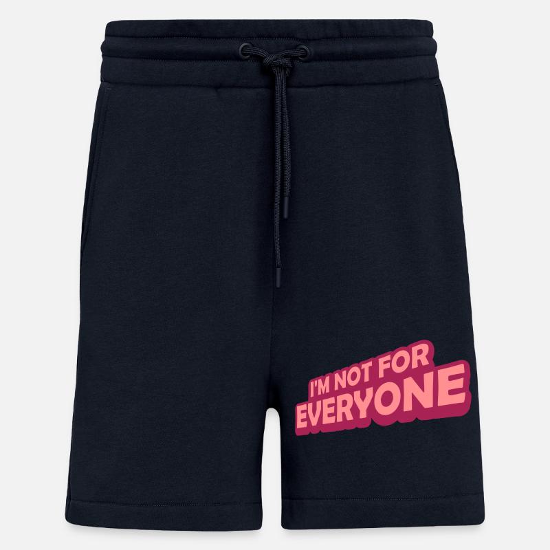 Im not for everyone - Shorts - made by SPREAD - DARK NAVY