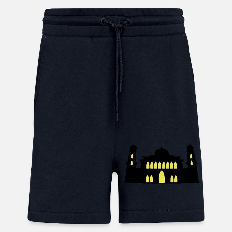 moschee silhouette - Shorts - made by SPREAD - DARK NAVY