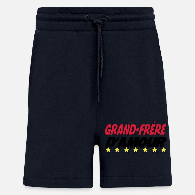 Großer verliebter Bruder - Shorts - made by SPREAD - DARK NAVY
