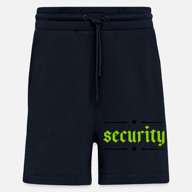 Sécurité - Short bio décontracté fabriqué en UE - DARK NAVY