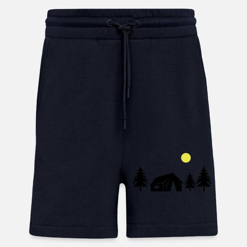 hütte im wald - Shorts - made by SPREAD - DARK NAVY