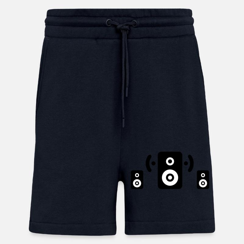 système de sonorisation - Short bio décontracté fabriqué en UE - DARK NAVY
