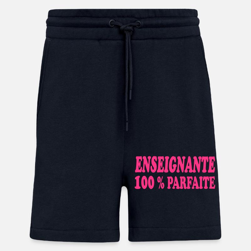 ENSEIGNANTE PARFAITE - Short bio décontracté fabriqué en UE - DARK NAVY