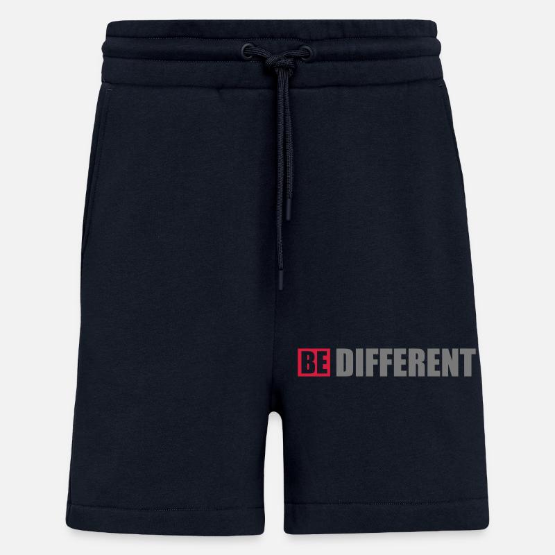 Be different Logo Design - Shorts - made by SPREAD - DARK NAVY