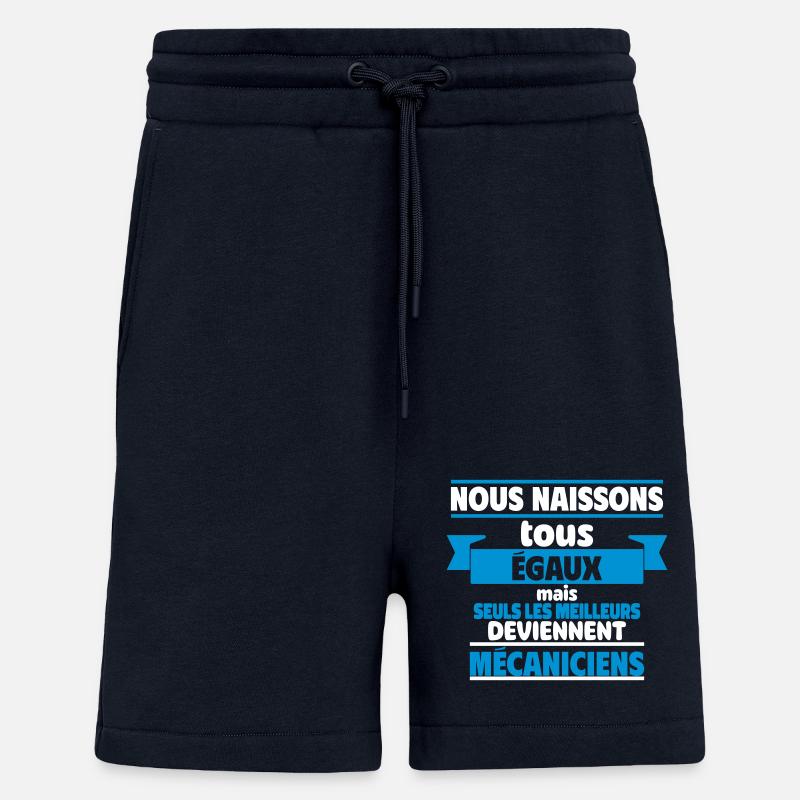 Les meilleurs mécaniciens - Short bio décontracté fabriqué en UE - DARK NAVY