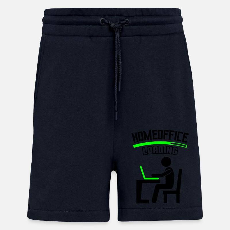 Arbeit Büro Homeoffice Loading - Shorts - made by SPREAD - DARK NAVY