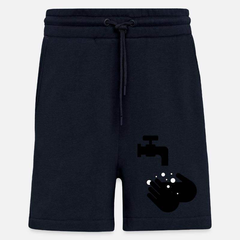 Hände waschen - Shorts - made by SPREAD - DARK NAVY