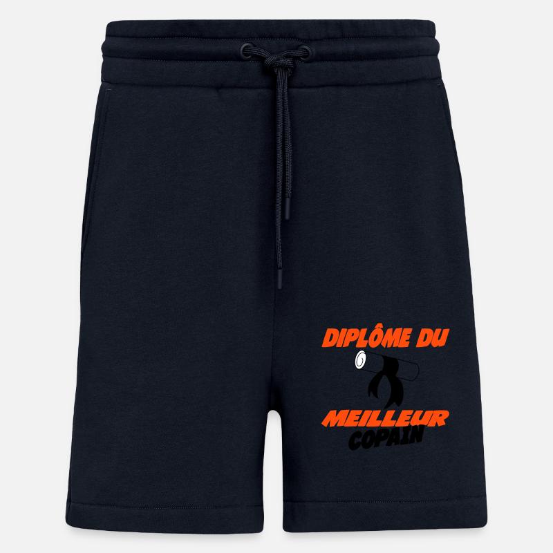 Bestes BUDDY Diplom - Shorts - made by SPREAD - DARK NAVY