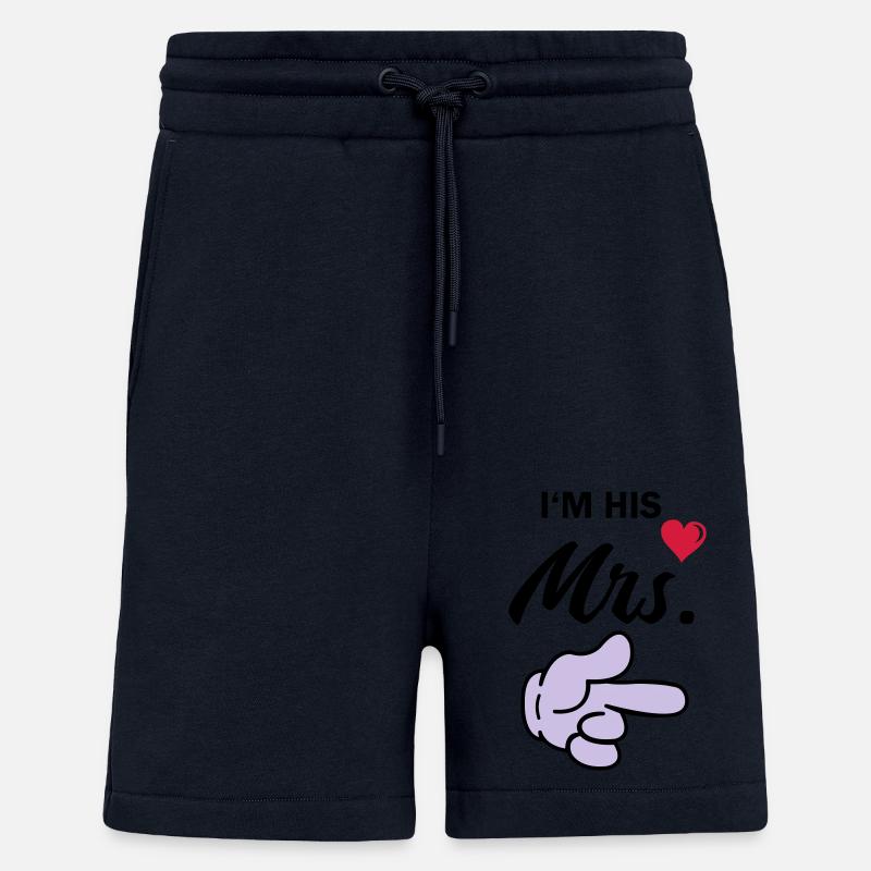 À son MRS - Short bio décontracté fabriqué en UE - DARK NAVY