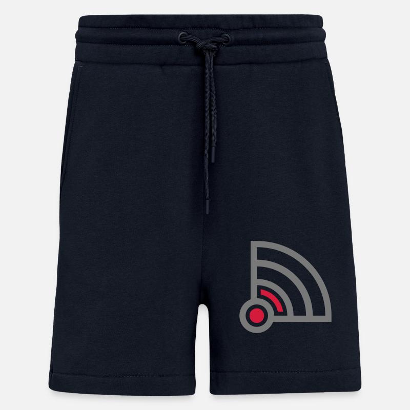 Wifi logo no connection - Shorts - made by SPREAD - DARK NAVY