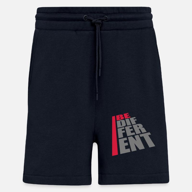 Be different Logo Design - Shorts - made by SPREAD - DARK NAVY