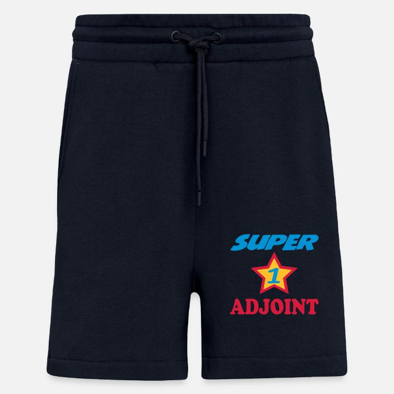 SUPER ADJOINT - Short bio décontracté fabriqué en UE - DARK NAVY