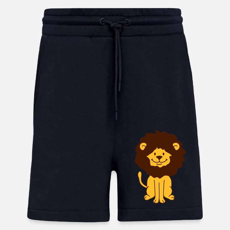 Cute Lion - Shorts - made by SPREAD - DARK NAVY