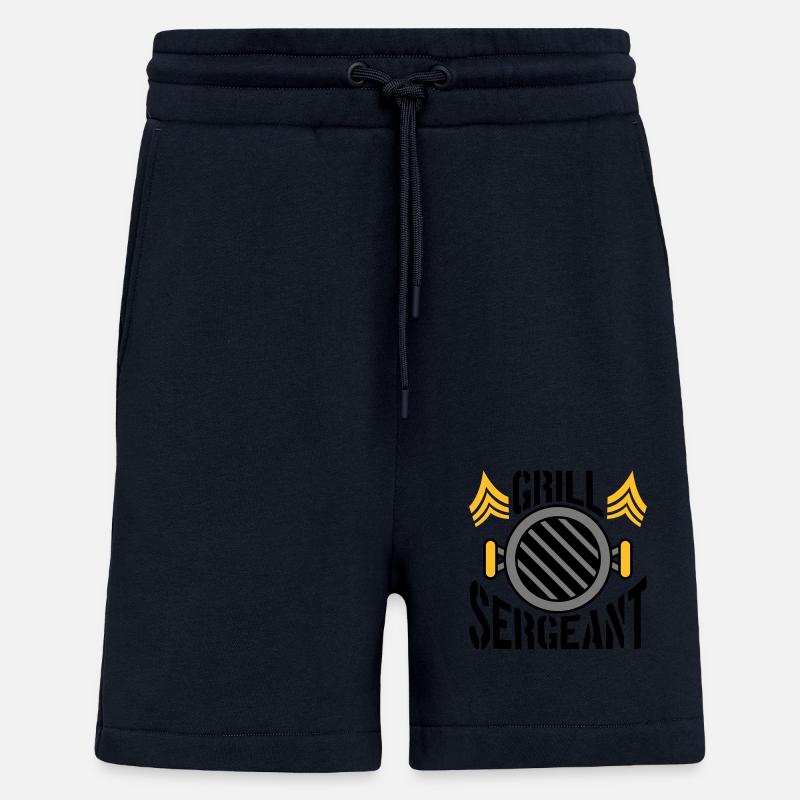 BBQ Grill Sergeant Grillparty - Shorts - made by SPREAD - DARK NAVY
