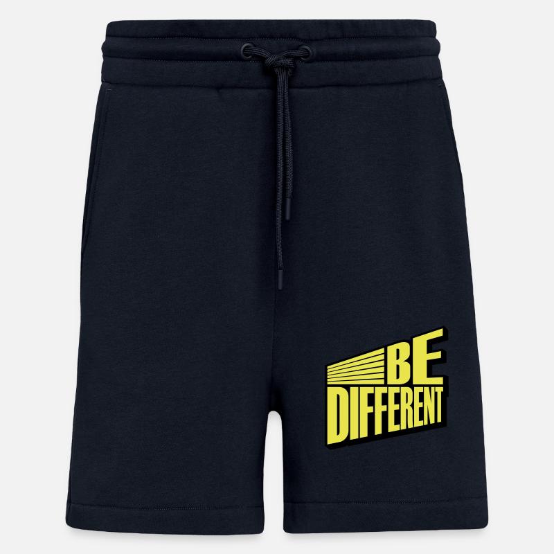 Be different Logo Design - Shorts - made by SPREAD - DARK NAVY