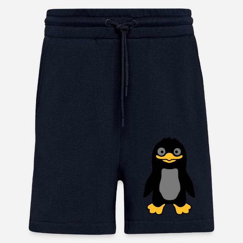 Lustiger ulkiger Pinguin grinst - Shorts - made by SPREAD - DARK NAVY