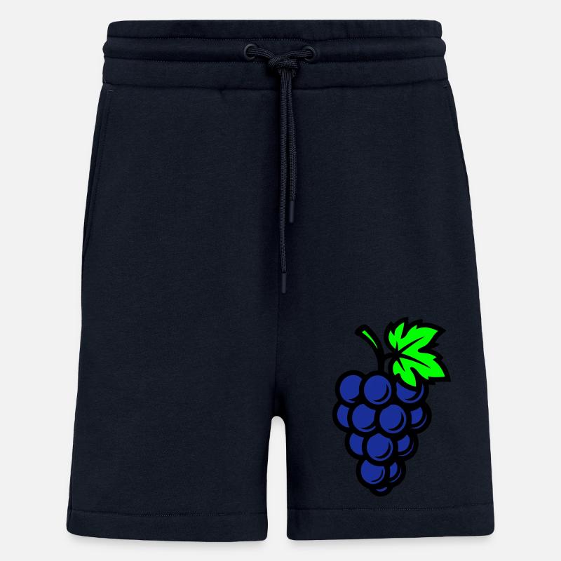 Grapes Grapes Fruit - Shorts - made by SPREAD - DARK NAVY