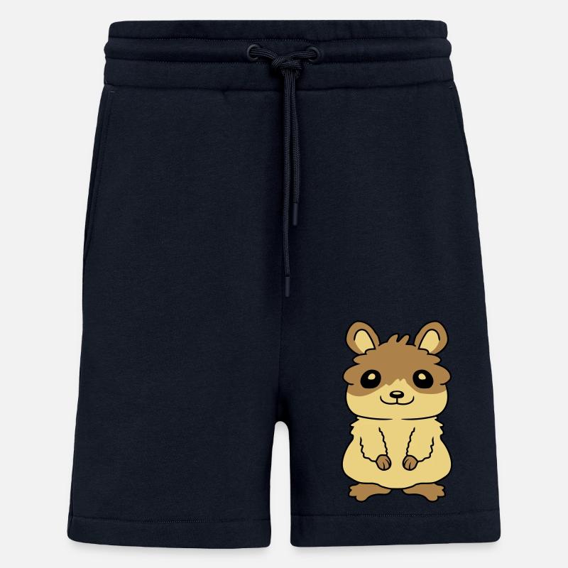 Kleiner lieber süßer Hamster - Shorts - made by SPREAD - DARK NAVY