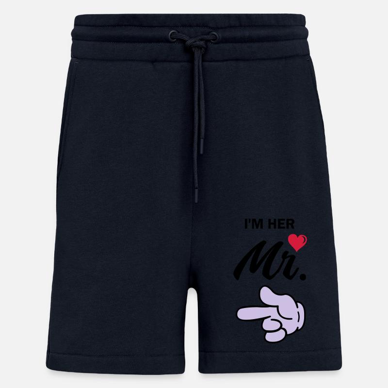 Dans mon mr - Short bio décontracté fabriqué en UE - DARK NAVY