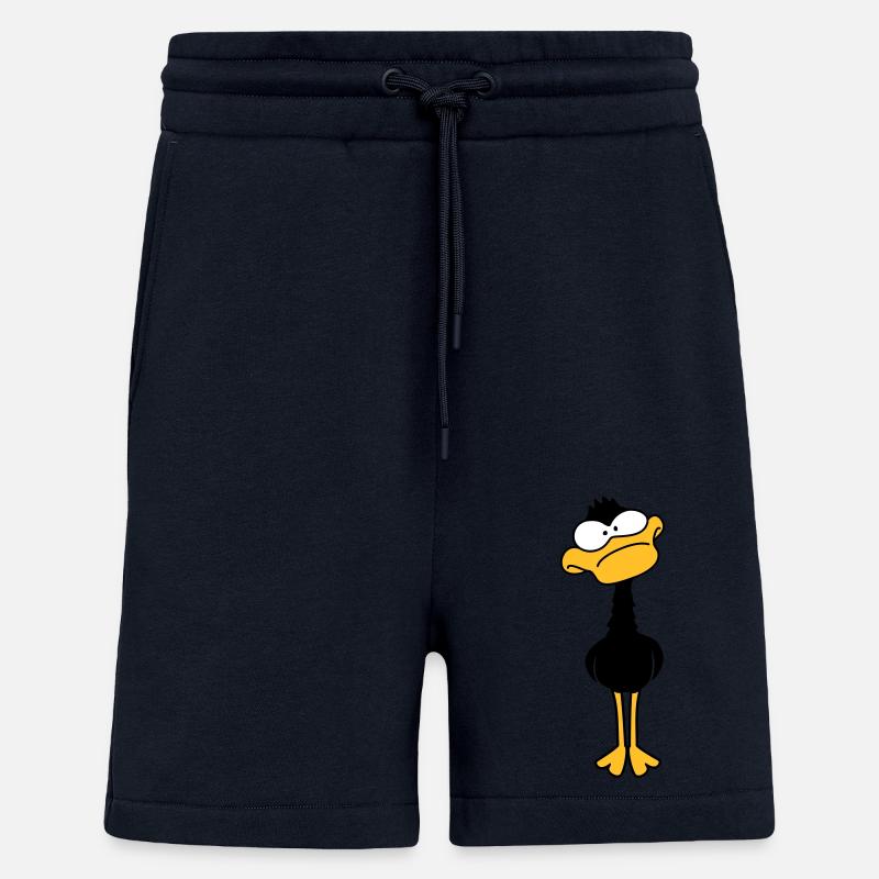 Funny Duck - Short bio décontracté fabriqué en UE - DARK NAVY