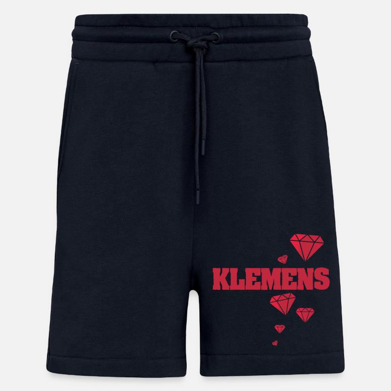 Nom Klemens - Short bio décontracté fabriqué en UE - DARK NAVY