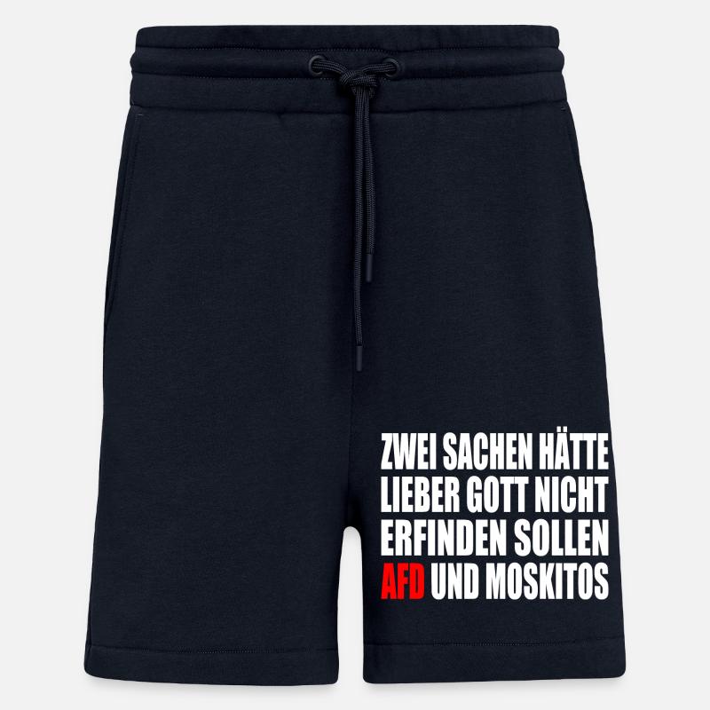 Against the right - Shorts - made by SPREAD - DARK NAVY