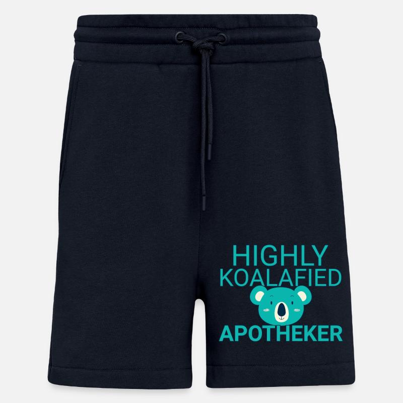 Apotheker Koalafied - Shorts - made by SPREAD - DARK NAVY