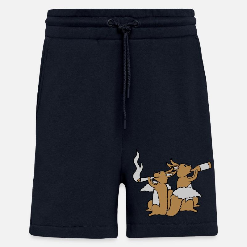 2 Party Eichhörnchen - Shorts - made by SPREAD - DARK NAVY