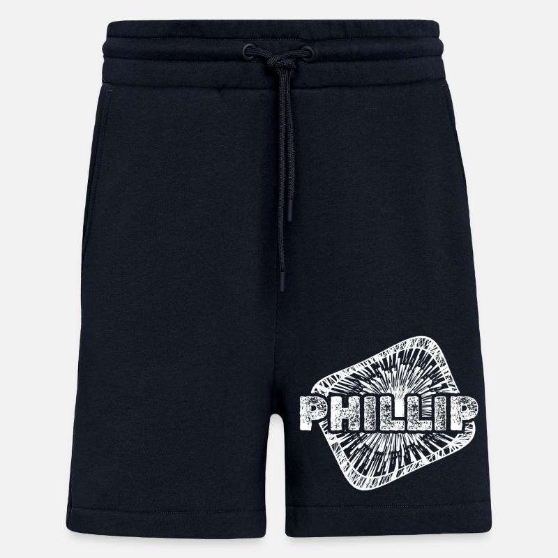 Phillip comme naissance - Short bio décontracté fabriqué en UE - DARK NAVY