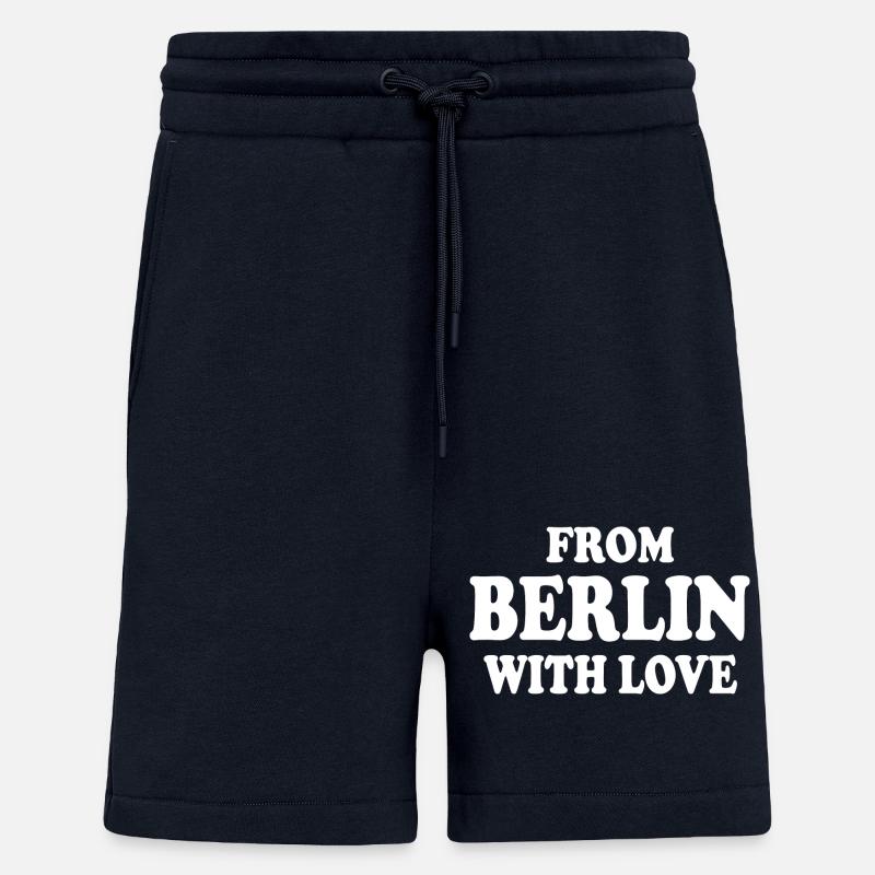 From berlin with love - Shorts - made by SPREAD - DARK NAVY
