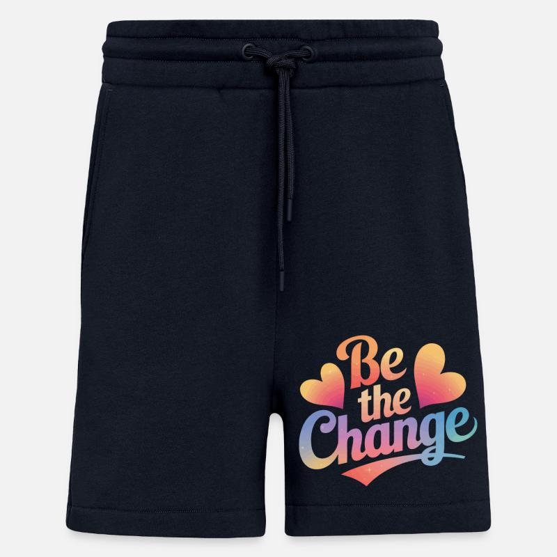 Altruisme Don désintéressé Donner d’école - Short bio décontracté fabriqué en UE - DARK NAVY