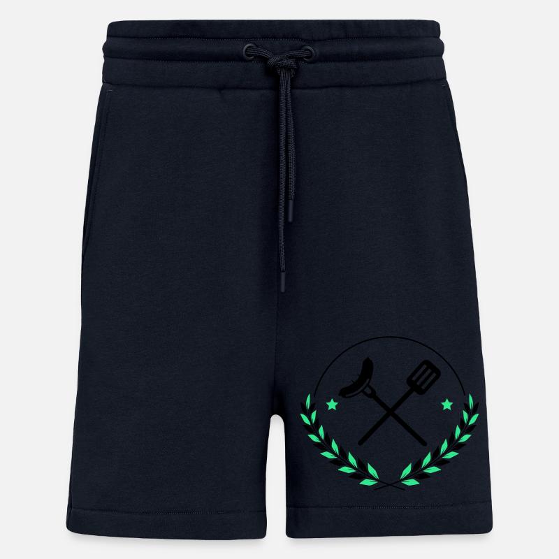 Grillbesteck Grillen - Shorts - made by SPREAD - DARK NAVY