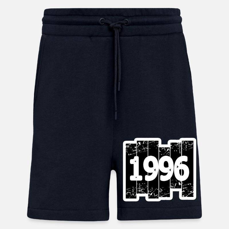 Année 1996 - Short bio décontracté fabriqué en UE - DARK NAVY