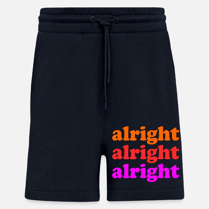 Alright Alright Alright - Shorts - made by SPREAD - DARK NAVY
